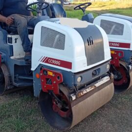 ROLO COMPACTADOR DYNAPAC CC900G DUPLO TANDEM LISO