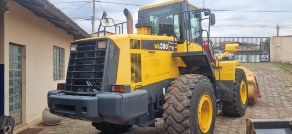 PÁ CARREGADEIRA KOMATSU WA380 - IMAGEM m 5