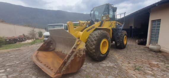 PÁ CARREGADEIRA KOMATSU WA380 - IMAGEM m 4