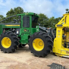 FELLER DE PNEU JOHN DEERE 643L-II